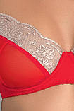 Розпродаж!!!Комплект білизни LORAINE SET red L/XL - Passion Exclusive: ліф, стрінги, пояс для панчох PS22810, фото 3