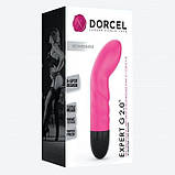Вібратор Dorcel Expert G 2.0 Magenta для точки G, що перезаряджається SO3573, фото 3
