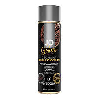 Змазка на водній основі System JO GELATO Double Chocolate (120 мл) без цукру, парабенів та гліколю SO3503
