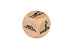 Дерев'яний кубик з позами Adrien Lastic Dice Sexy (1 шт) AD30352