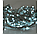 Світлодіодна гірлянда штора БІЛИЙ водоспад 3м * 2м 560LED NEW IP44 білий провід, фото 5