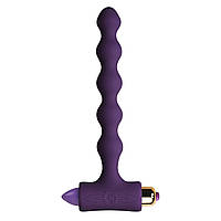 Анальний вібратор Rocks Off Petite Sensations — Pearls Purple RO2477