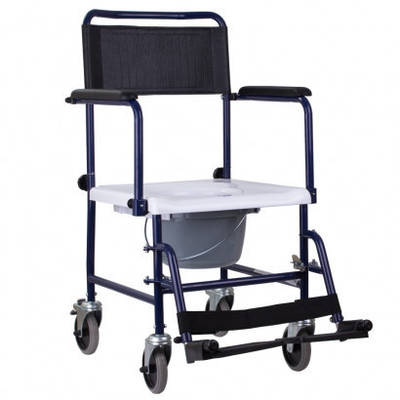 Крісло-каталка із санітарним обладнанням OSD-MOD-JBS367A для інвалідів