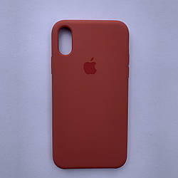 Чехол Silicone Case для Apple iPhone X, XS Strawberry