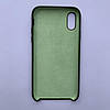 Чохол Silicone Case для Apple iPhone X, XS Pinery Green, фото 3