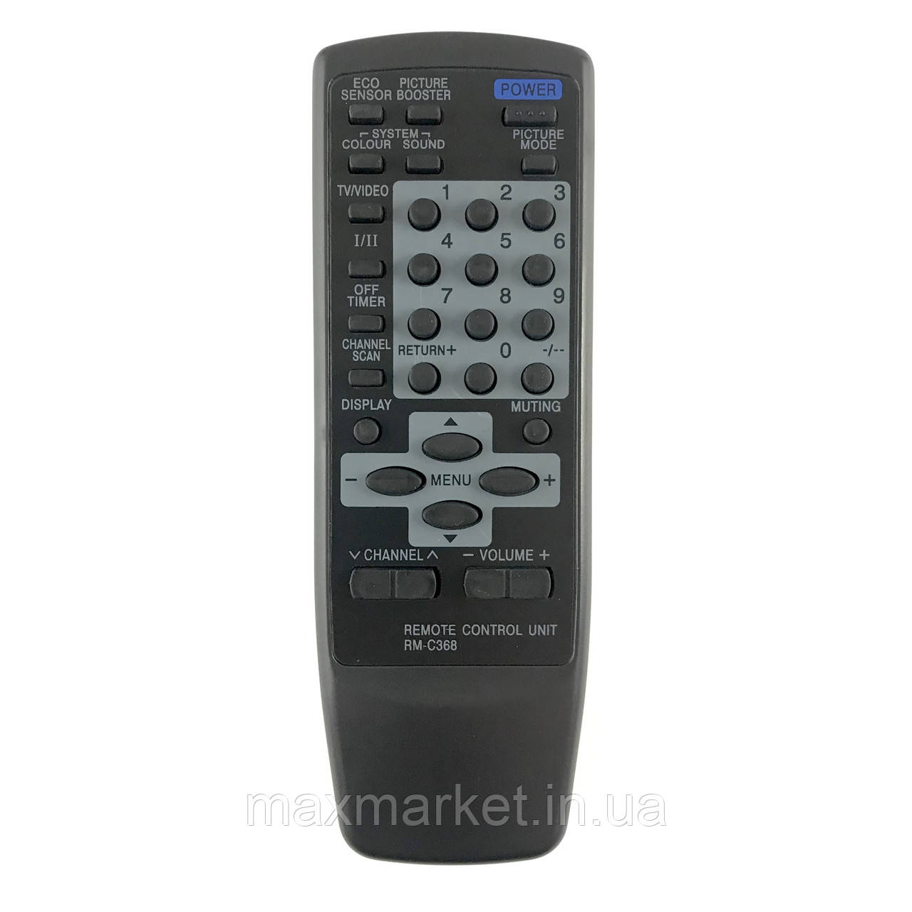 Пульт дистанційного керування JVC RM-C368 чорний [TV]
