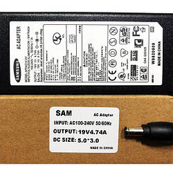 Блок живлення для ноутбука Samsung 19V 4.74 A 90W (5.0*3.0)