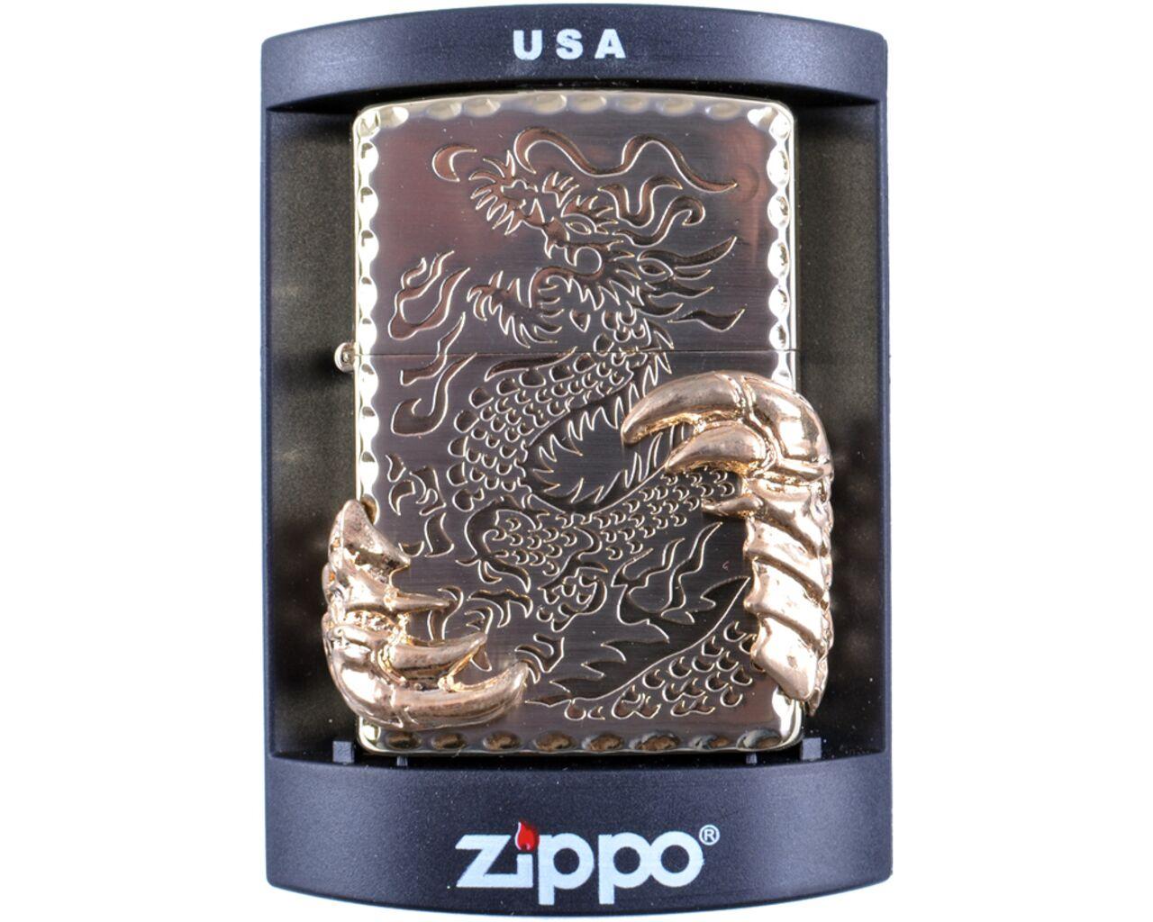 Запальничка бензинова Zippo Кігті дракона