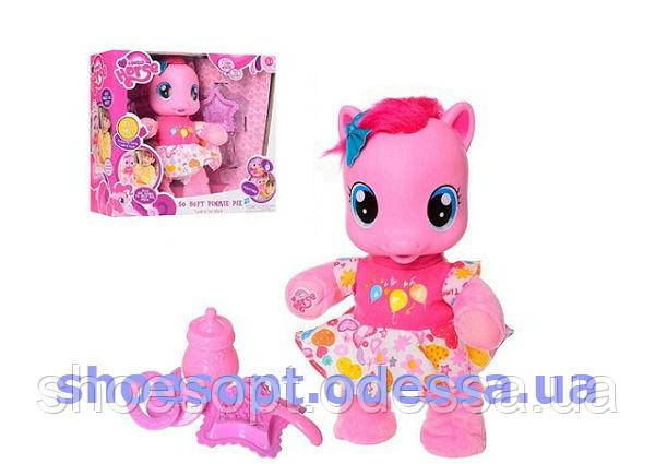 М'який поні Пінкі Пай з пляшкою My Little Pony Літл
