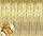 Шторка завіса з фольги для фото зон золота 1х2 метра, фото 2