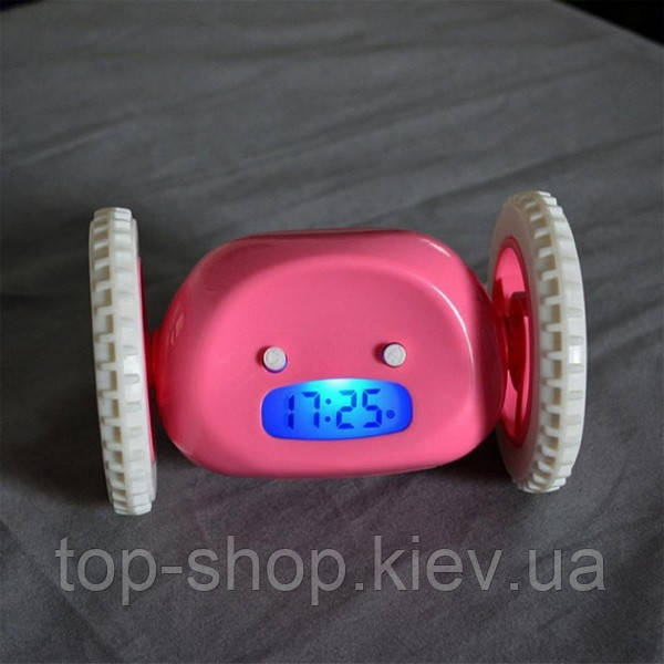 Будильник убегающий на колёсиках Alarm Clock CH-1818 - фото 3 - id-p1290683554