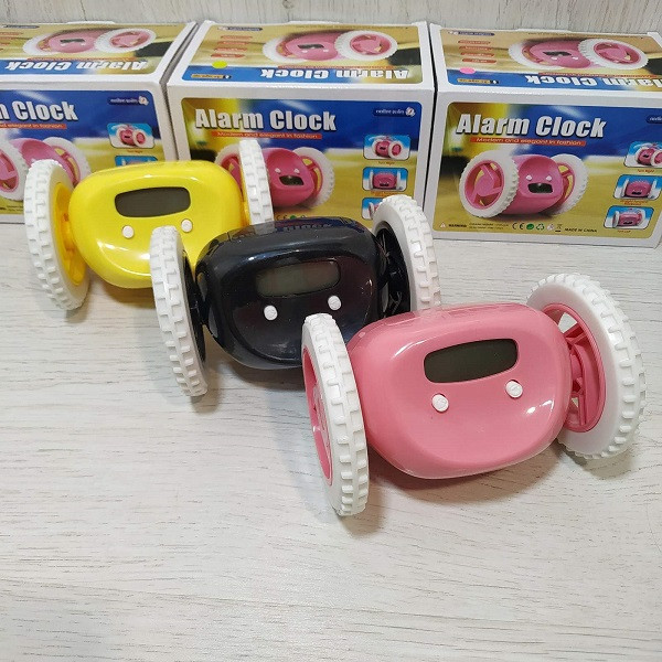 Будильник тікає на коліщатках Alarm Clock CH-1818