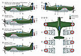 Пластикова модель 1/72 RS models 92152 Французький винищувач Morane Saulnier MS.405, фото 3
