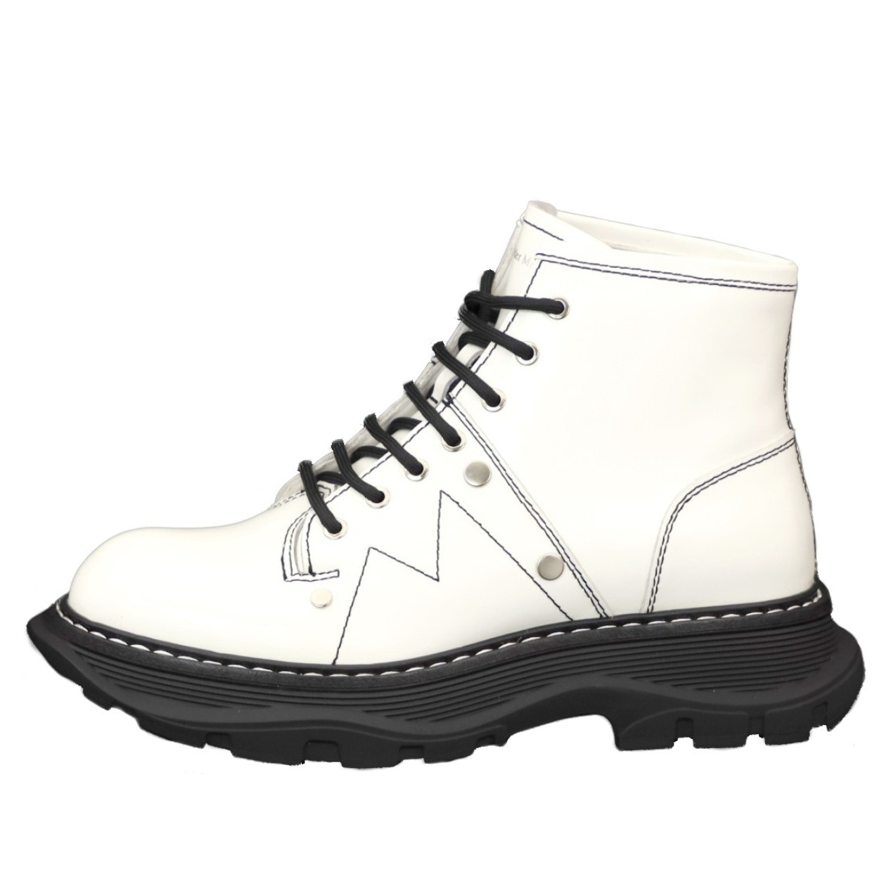 Жіночі кросівки Alexander McQueen Tread Slick Boots кеди олександр маккуїн Alexander McQueen Tread lace-up, фото 1