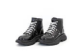 Жіночі кросівки Alexander McQueen Tread Slick Boots кеди олександр маккуїн Alexander McQueen Tread lace-up, фото 6