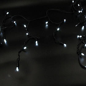 Xmas гірлянда LED 120 3.3Line Short curtain (Бурпурки/Бахрома) W-2 Біла 5М Вул.
