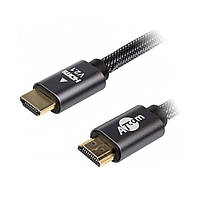 Кабель HDMI-HDMI v2.1 (4K 60Hz) AtCom Premium 23783 (3м), фото 2