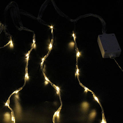 Xmas гірлянд (Водоспад 3M*2M) 360LED WW-3 Теплий білий 12PCS, фото 1
