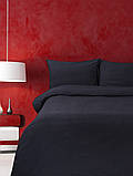Постільна білизна Сатин-страйп 1*1 Чорний, фото 2