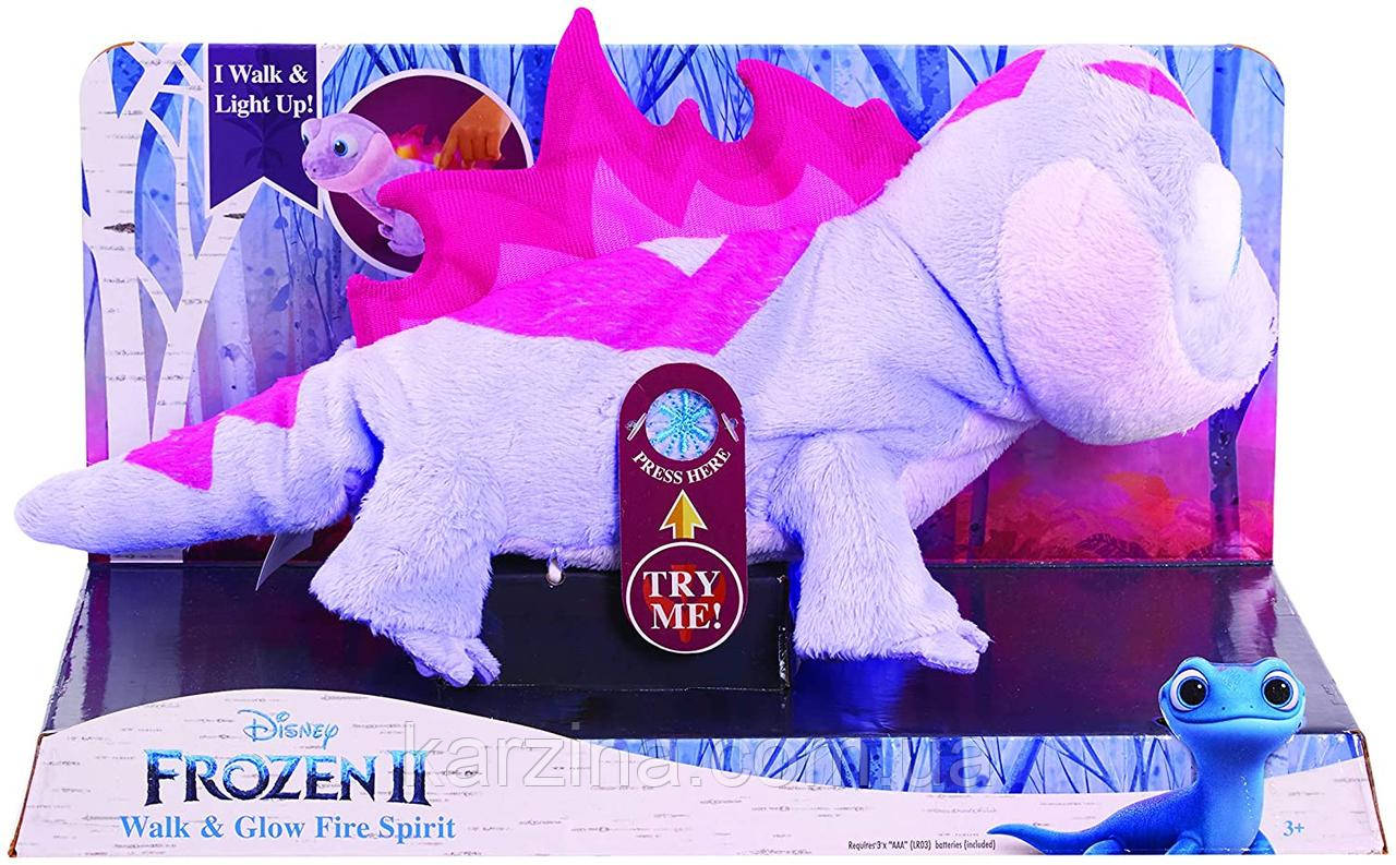 Интерактивная Мягкая игрушка Саламандра Бруни «Холодное сердце-2» Disney Frozen - фото 4 - id-p1290714545