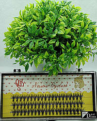 Пучкові накладні вії Nesura QSTY Eyelash 20D 11 мм