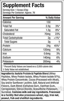 Сироватковий ізолят протеїн MuscleTech Nitro-Tech Whey Gold 1810 г, фото 3