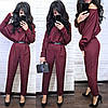 Жіночий костюм штани та кофта з довгим рукавом, фото 8