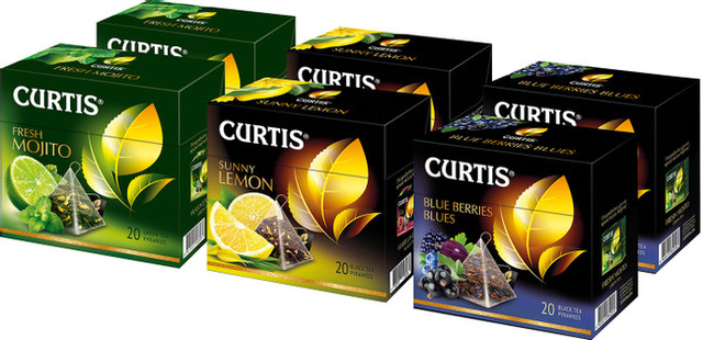 Лучший чай Кертис в пирамидках