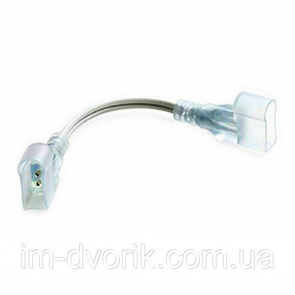 Коннектор для LED неону дріт + 2 роз'єми 2pin