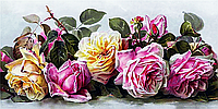 Набор алмазной вышивки (мозаики) "Симфония роз"