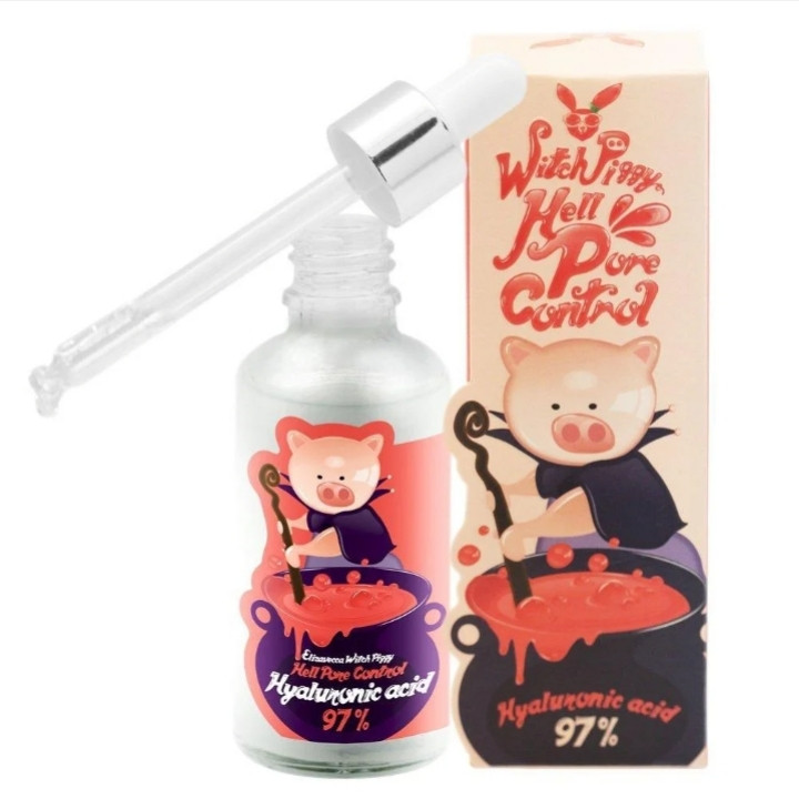 Сироватка для обличчя з гіалуроновою кислотою Elizavecca Witch Piggy Hell Pore Control Hyaluronic Acid 97% 50 мл