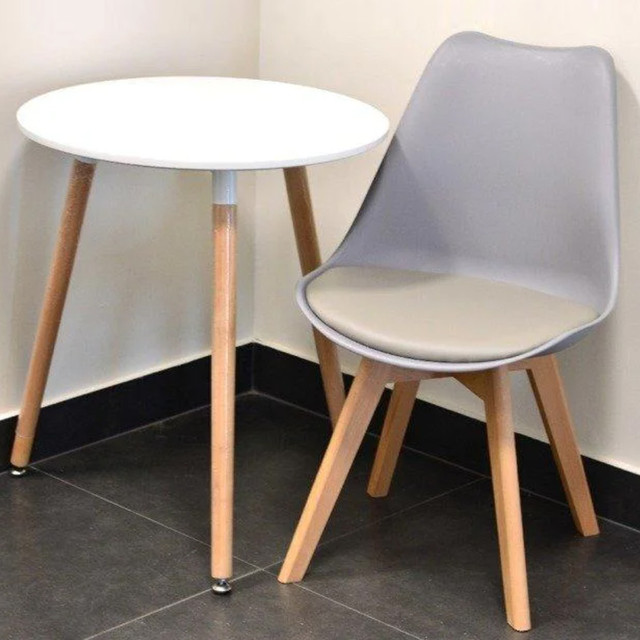 Стілець крісло у вітальню Kris світло-сірий ніжки бук Стілець крісло у вітальню Kris світло-сірий ніжки бук