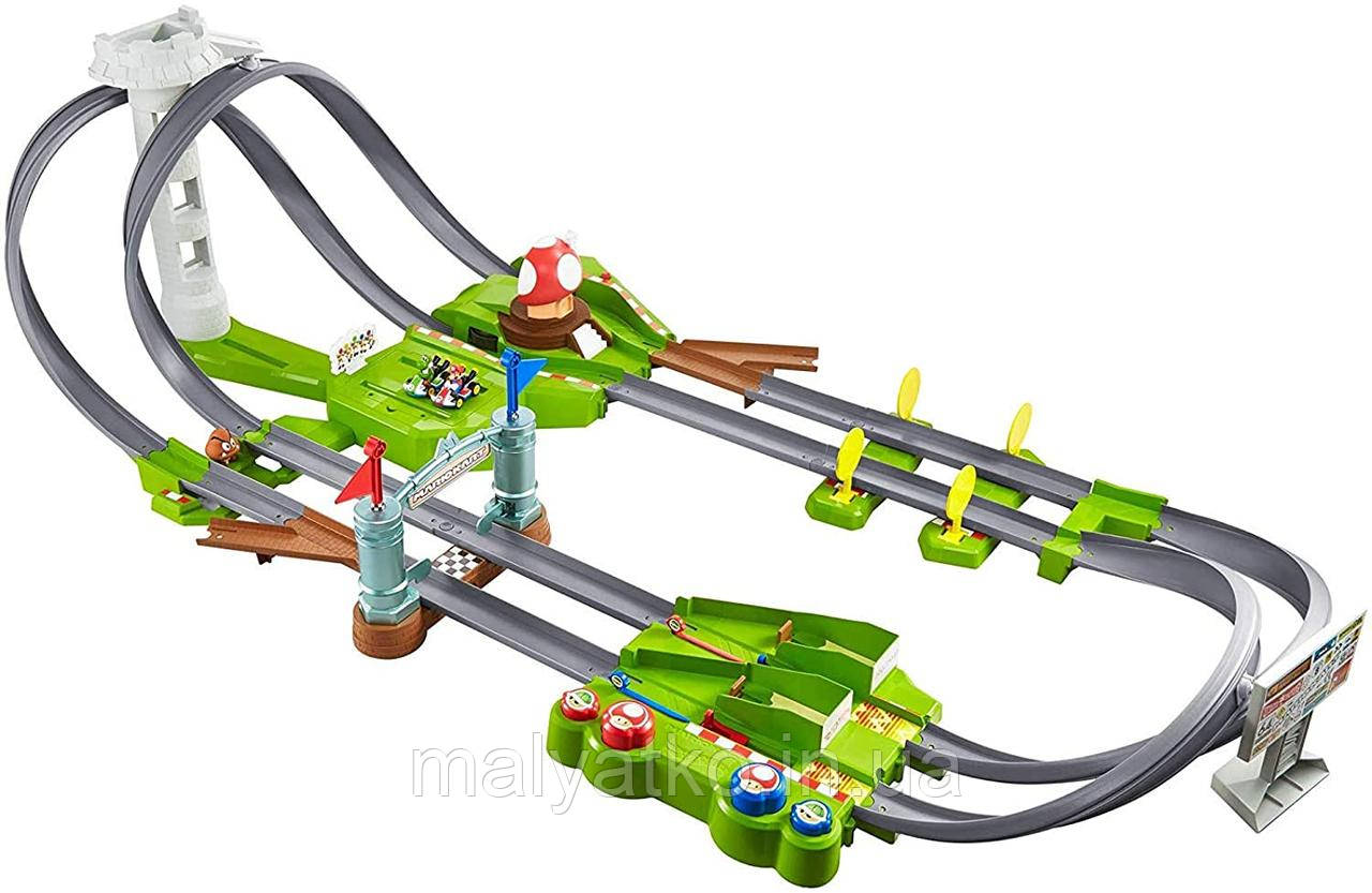 Трек Хот Вілс Маріо Карт Hot Wheels Mario Kart Circuit Track Set GCP27, фото 1