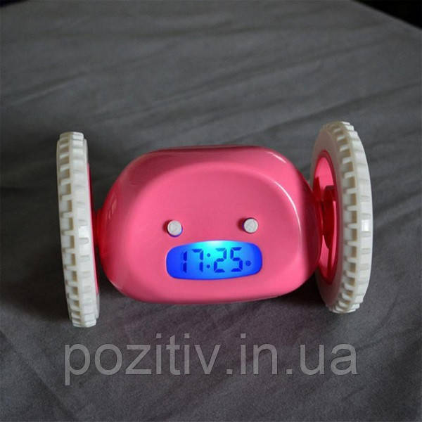 Будильник убегающий на колёсиках Alarm Clock CH-1818 - фото 3 - id-p1290762581