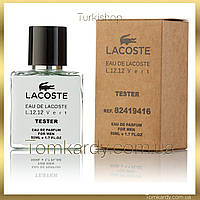 Мужские духи Lacoste Eau De L.12.12 Vert [Tester Концентрат] 50 ml. Лакоста Л 12.12 Верт (Тестер) 50 мл.