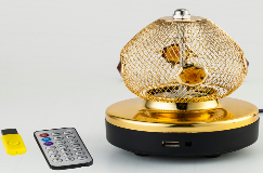 Лампа диско обертається RGB RHD-163 mp3 з пультом