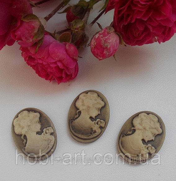 Камея 17*24 мм No 04
