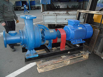 Насос фекальний СМ 100-65-250-4 горизонтальний, консольний, одноступеневий для сто-масних середовищ