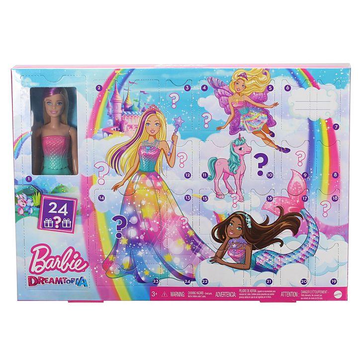 Barbie Адвент календар Барбі Дримтопія (Барбі дримтопия календар 2020 Dreamtopia Advent Calendar GJB72)