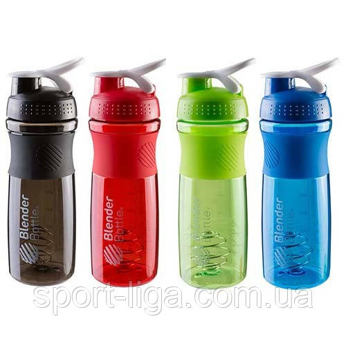 Шейкер для протеїну  ⁇  Пляшка для води спортивна 760 мл Blender Bottle