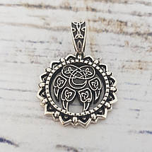 Печатка Велеса, Вовча лапа, кулон, оберіг, амулет, фото 3