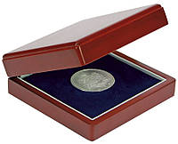 Деревянный футляр для монет в капсулах 110Х110 мм - SAFE