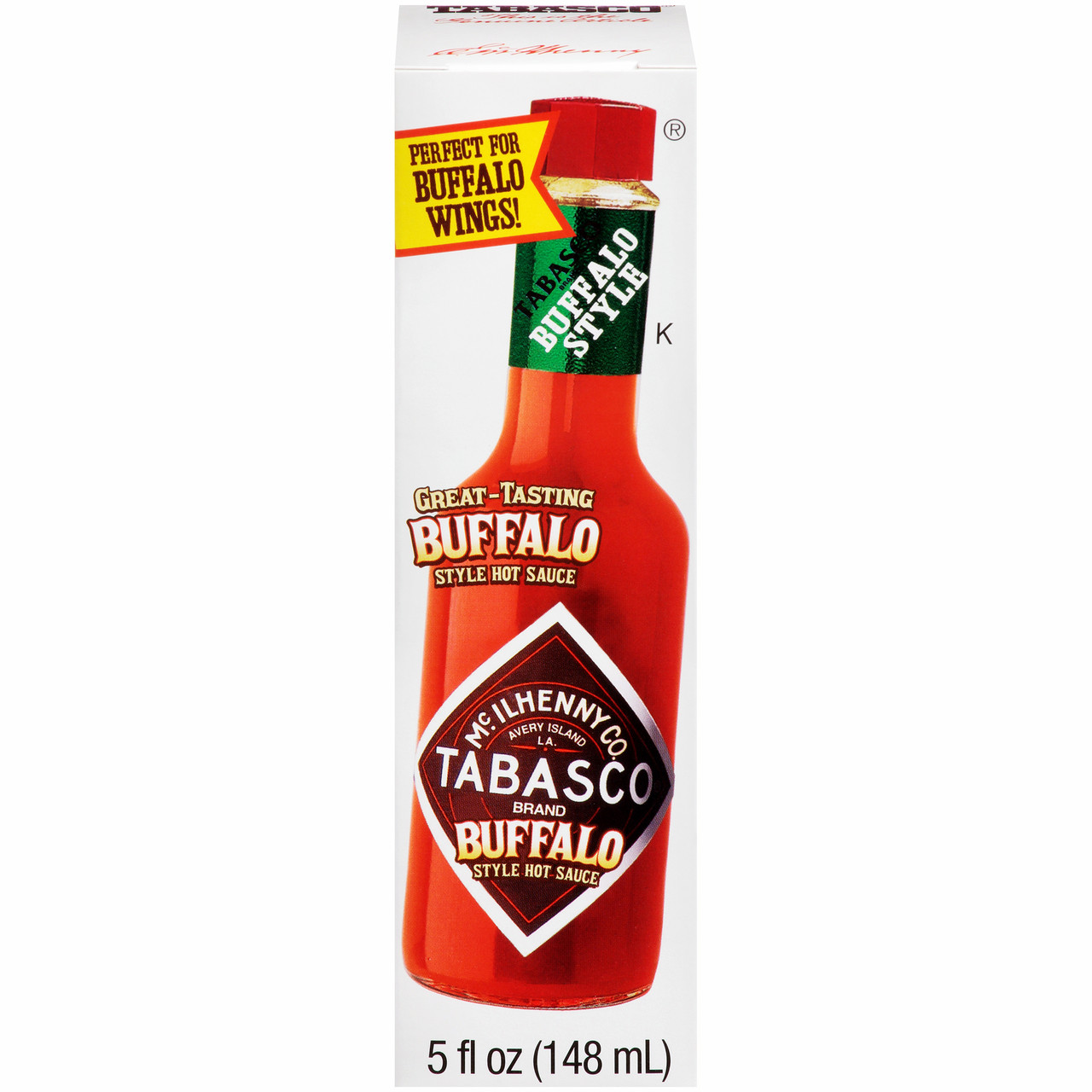 Соус TABASCO Buffalo Style Hot Sauce Табаско Баффало 148 мл.