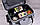 Сумка спінінгіста FanFish YZ-40 Gray зі знімним лотком і тримачами для спінінга, фото 3