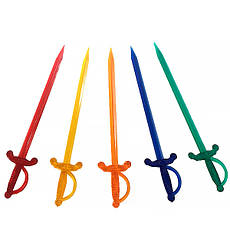 Шпажки для канапе "Меч" (100шт), Польща, харчовий пластик