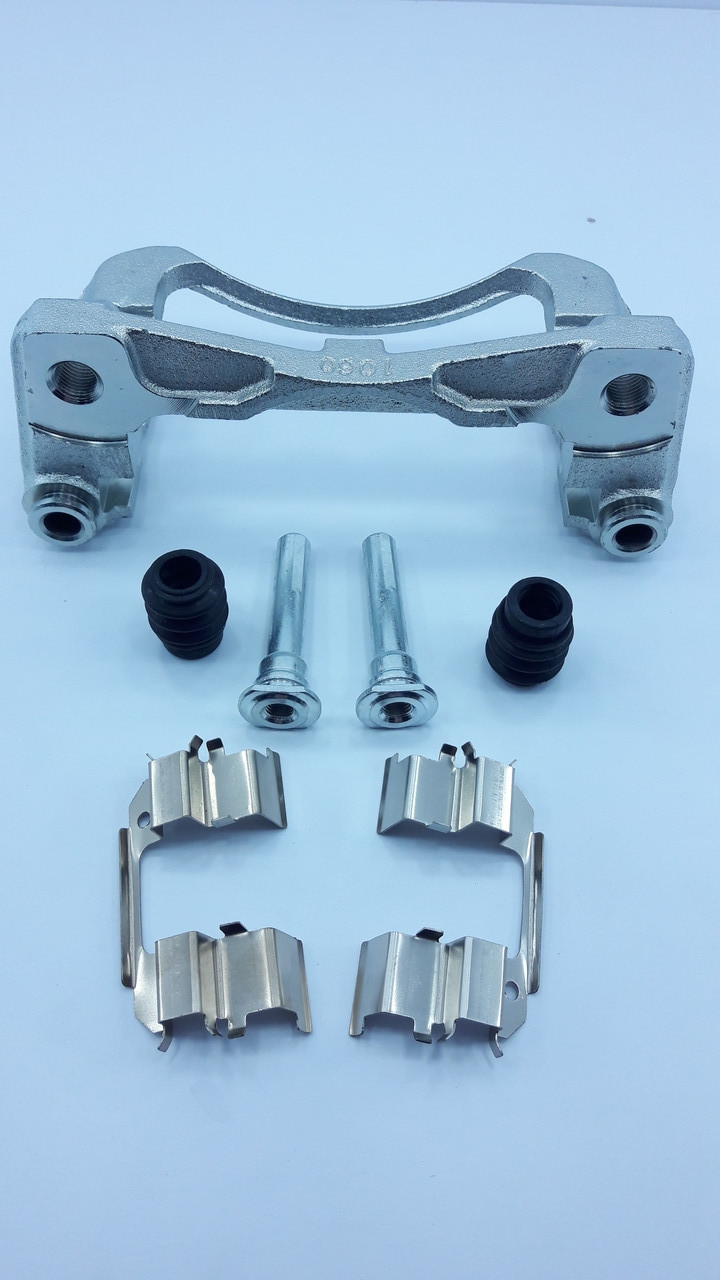 Скоба супорта переднього Авео з пружинками , направляючими і пиляками Корея, фото 1