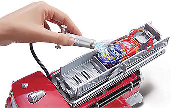 Ігровий набір з мультфільму Тачки 3 (Disney Pixar Cars Splash Red Color Change Lightning McQueen) від Mattel, фото 4