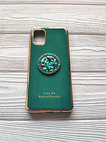 Чохол Ring Stones для Samsung Galaxy A51 2020 / A515F силіконовий Смарагдовий