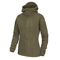 Куртка жіноча флісова Helikon-Tex® Womens CUMULUS® Jacket - Heavy Fleece - Taiga Green XL