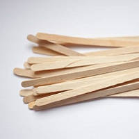 Стек дерев'яний вузький для перемішування і роботи з барвниками, 100 шт.